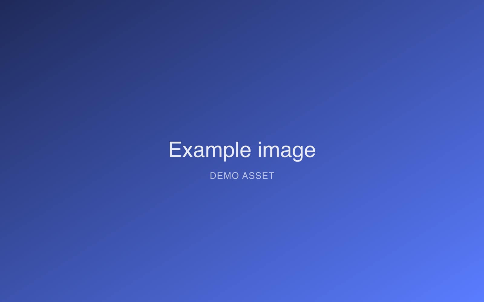 Example landscape image used to demonstrate the block
